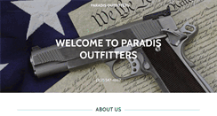 Desktop Screenshot of paradisoutfitters.com